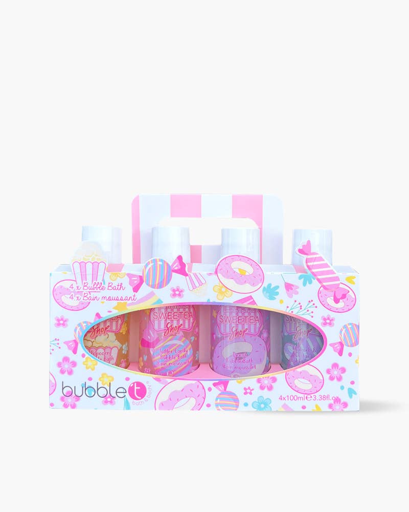 Bubble T Sweetea Shop Bubble Bath Gift Set (4 x 100ml)